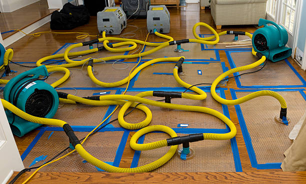 Professional Storm Water Damage Restoration technician working in Eastover, NC